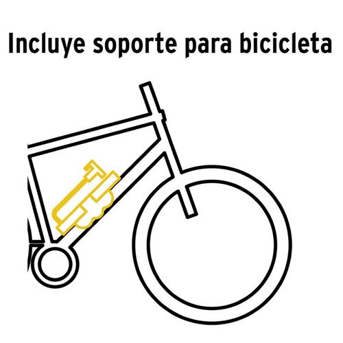 BOMBA MINI DE AIRE 60 PSI BALONES BICICLETA E INFLABLES INCLUYE SOPORTE BOM-MI TRUPER 