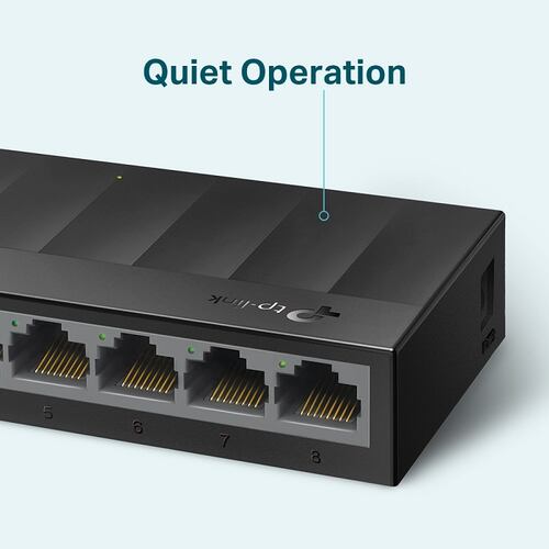 Switch 8 Puertos Tp-Link LiteWave LS1008G Gigabit 10/100/1000 Mbps.