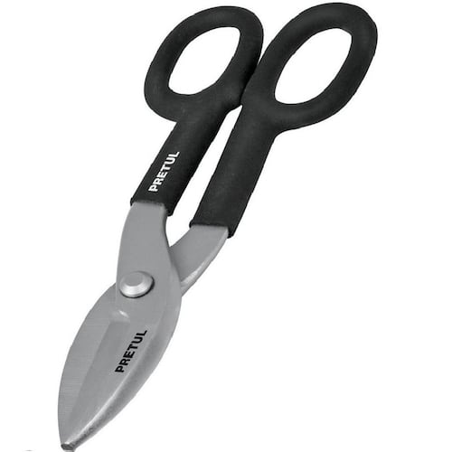 TIJERAS GRANDES PARA HOJALATERO 10 CUCHILLAS CORTAR LAMINAS MULTIUSOS PRETUL