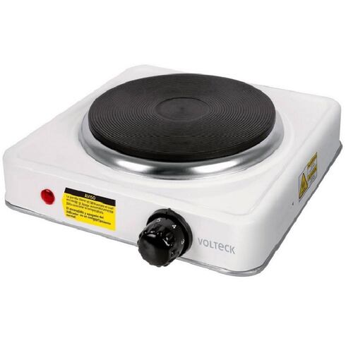PARRILLA ELECTRICA DE DISCO PORTATIL 1 QUEMADOR ESTUFILLA  VOLTECK