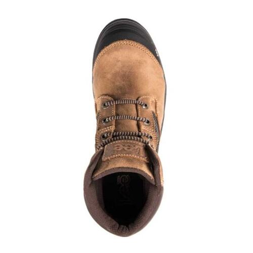 Bota Industrial Para Hombre Lee Color Café Trabajo 263
