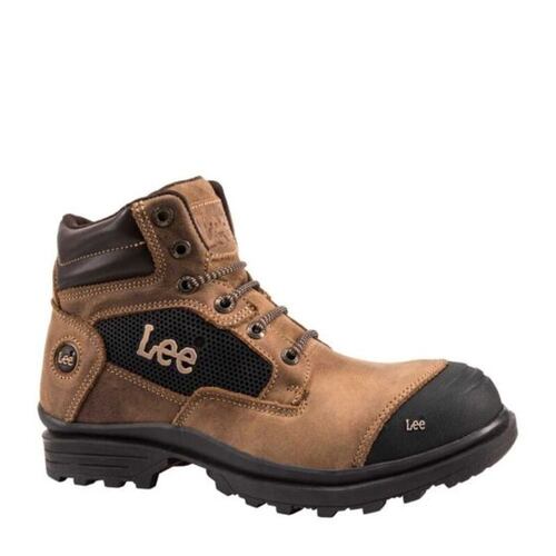 Bota Industrial Para Hombre Lee Color Café Trabajo 263