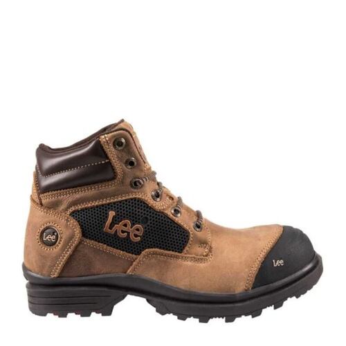 Bota Industrial Para Hombre Lee Color Café Trabajo 263
