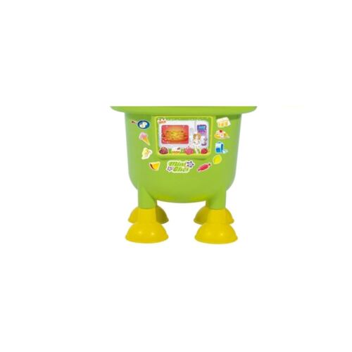 Cocina Mini Chef Color Con 15 Accesorios Verde Mytoy 5532