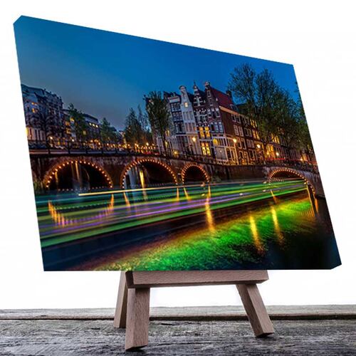 Cuadro Decorativo Canvas de Amsterdam, Países Bajos