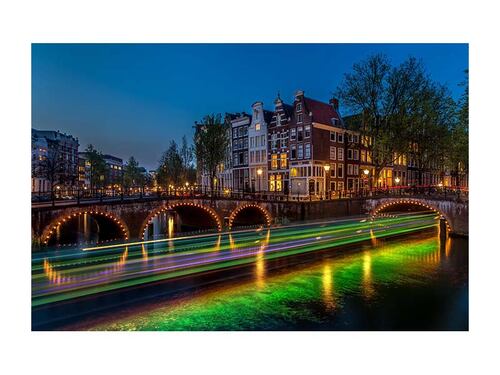 Cuadro Decorativo Canvas de Amsterdam, Países Bajos