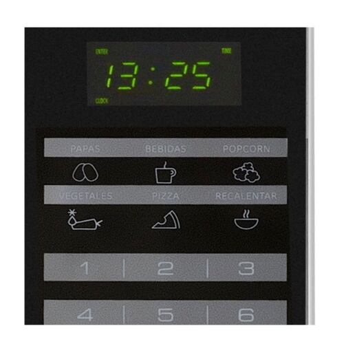 Horno de Microondas Plata de 1.1P GENERAL ELECTRIC JES11W.