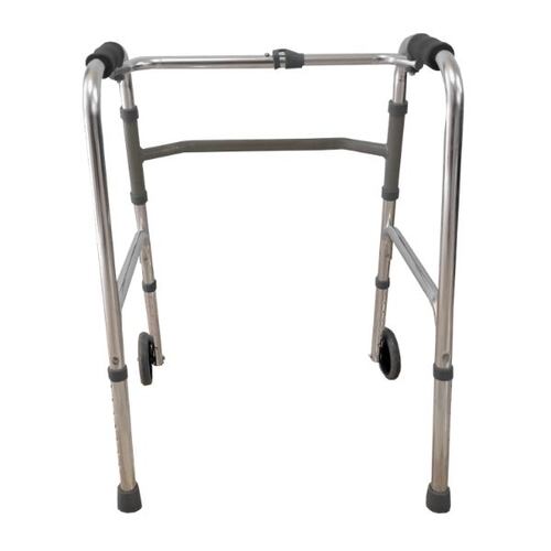 Andadera Ortopedica De Adulto Aluminio Con Ruedas De Lujo 2 En 1 Super Confort.