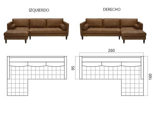Sala Chaise Longe Reed Varios Colores - Kessa.