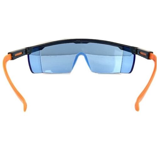 LENTES DE SEGURIDAD INDUSTRIAL CONSTRUCCION AZUL TRUPER ( 5 PIEZAS )
