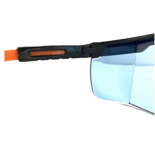 LENTES DE SEGURIDAD INDUSTRIAL CONSTRUCCION AZUL TRUPER ( 5 PIEZAS )