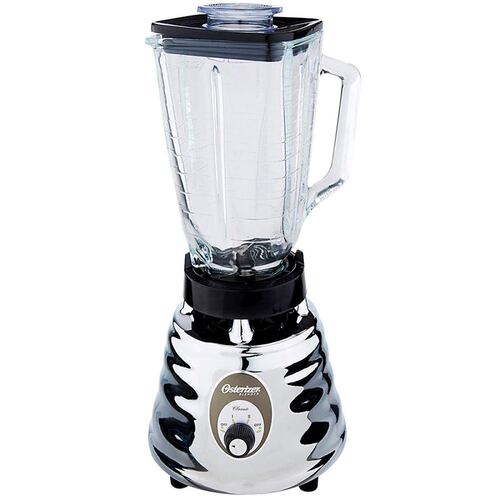 Licuadora Cromada con Vaso de Vidrio de 1.25L OSTER M465-15
