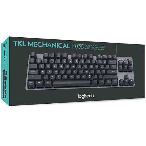 Teclado Logitech K835 TKL Mecanico Alambrico USB 920-010085