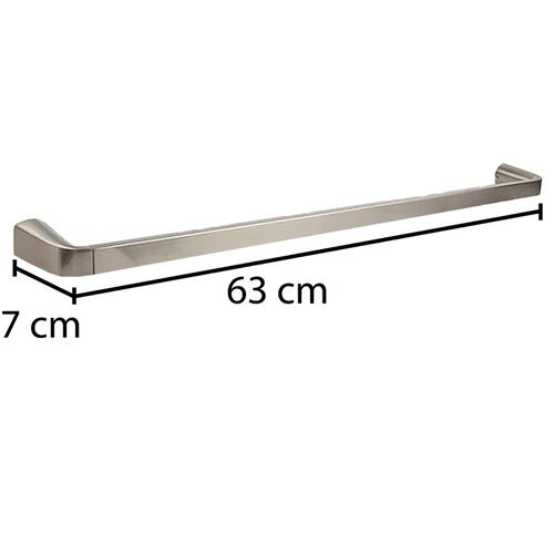 CNX Accesorios para Baño con Acabado Satinado, Fabricados en Zinc, Toallero, Porta-Jabón, Porta-Vasos y Más…