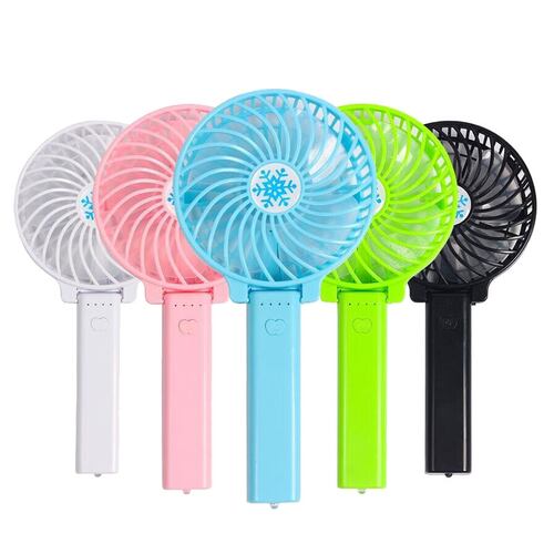 Mini ventilador recargable.