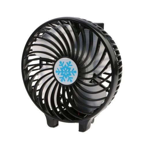 Mini ventilador recargable.