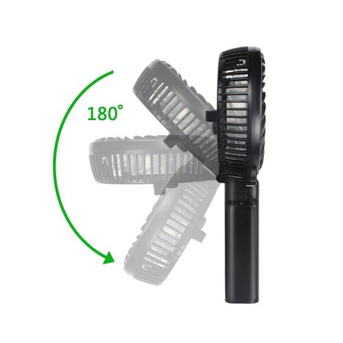 Mini ventilador recargable.