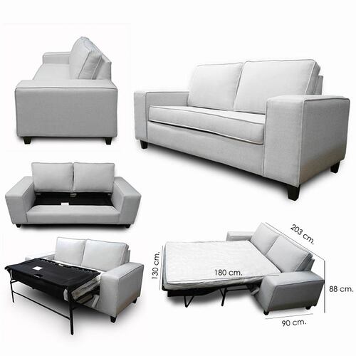 Sofa cama Berlin oculta matrimonial Lino Marmol  Maderian//ENTREGA A CDMX Y ZONA METROPOLITANA.