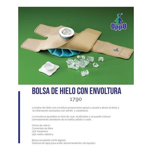 Bolsa Compresa Con Sujetador Terapía Fría O Caliente Oppo.