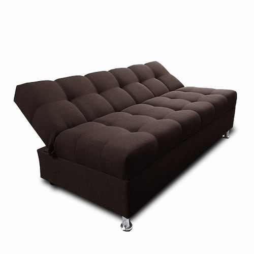 Sofa cama Alex Lino Chocolate Maderian // ENTREGA A CDMX Y ZONA METROPOLITANA.
