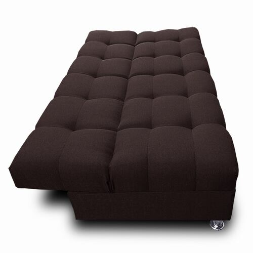 Sofa cama Alex Lino Chocolate Maderian // ENTREGA A CDMX Y ZONA METROPOLITANA.
