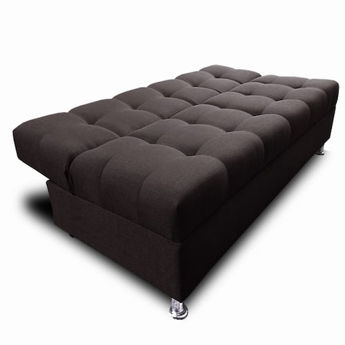 Sofa cama Alex Lino Chocolate Maderian // ENTREGA A CDMX Y ZONA METROPOLITANA.