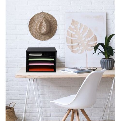 Portadocumentos para escritorio, varios colores.
