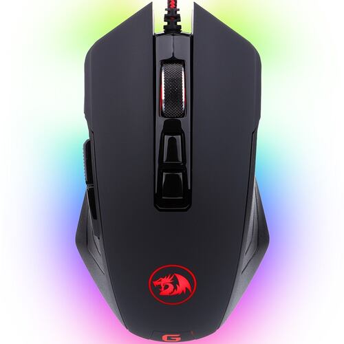 Mouse Redragon Dagger 2 M715RGB-1 Alambrico Optico USB Gaming