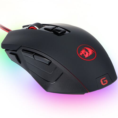 Mouse Redragon Dagger 2 M715RGB-1 Alambrico Optico USB Gaming