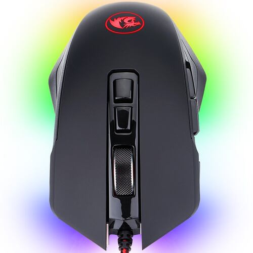 Mouse Redragon Dagger 2 M715RGB-1 Alambrico Optico USB Gaming
