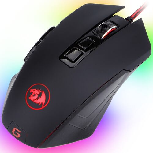 Mouse Redragon Dagger 2 M715RGB-1 Alambrico Optico USB Gaming