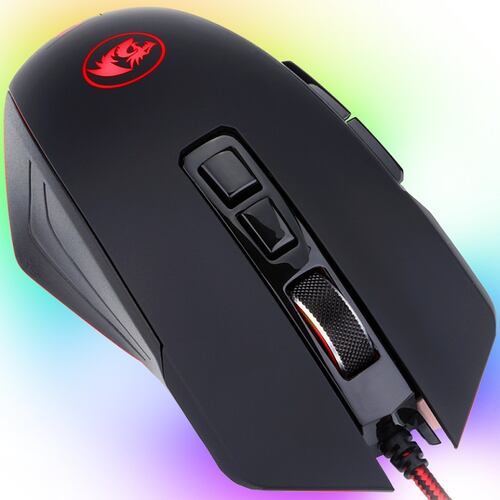 Mouse Redragon Dagger 2 M715RGB-1 Alambrico Optico USB Gaming