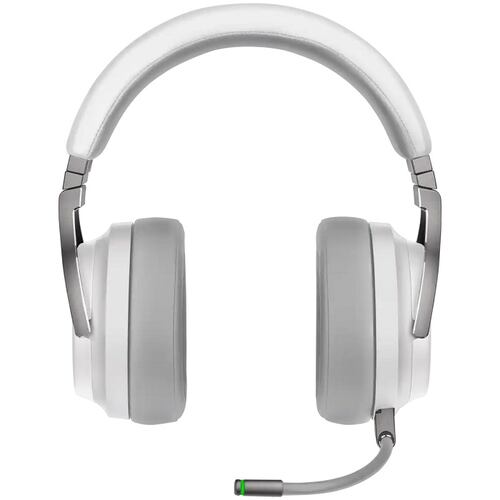 Diadema Corsair VIRTUOSO RGB WIRELESS Blanca Surround 7.1 USB Y 3.5mm CA-9011186-NA.