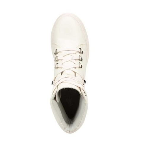 BOTA MILITAR PARA MUJER COLOR BLANCO HPC POLO 5332 1010803