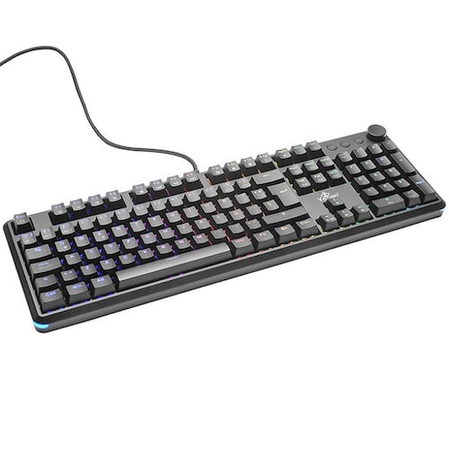 Teclado YeYian Asward Serie 3000 Mecanico Switch Rojo RGB YTM-28207R.