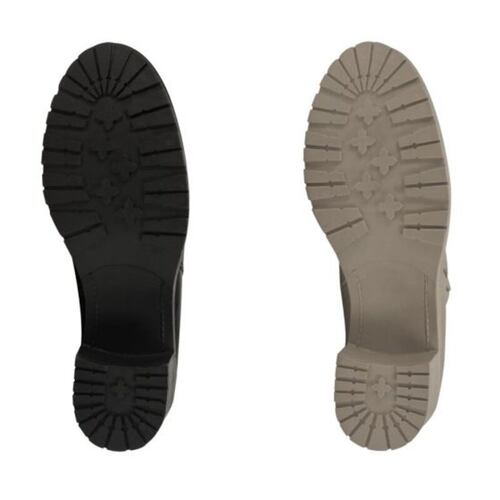 KIT DE BOTA CASUAL PARA MUJER  NEGRO/HUESO VI LINE 0208