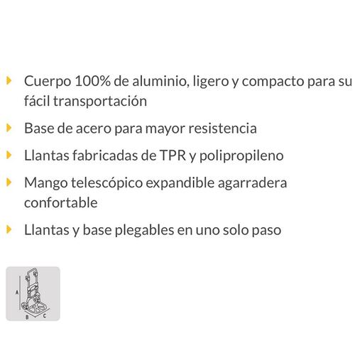 Diablo De Carga Plegable 100 Kg Pretul 24127
