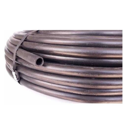 Rollo De Manguera De 100 Metros De 1 pulgada  Negra Poliducto para Agua y Riego 