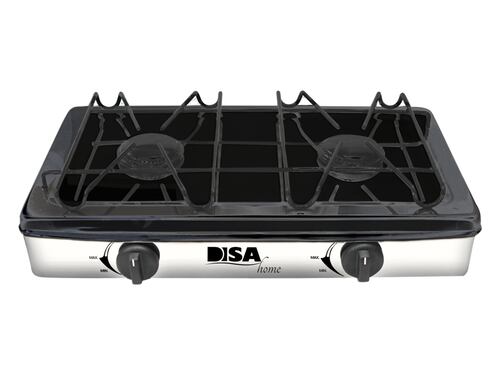Parrilla de Mesa a Gas DISA Home 2 Quemadores PARR-GAS-02