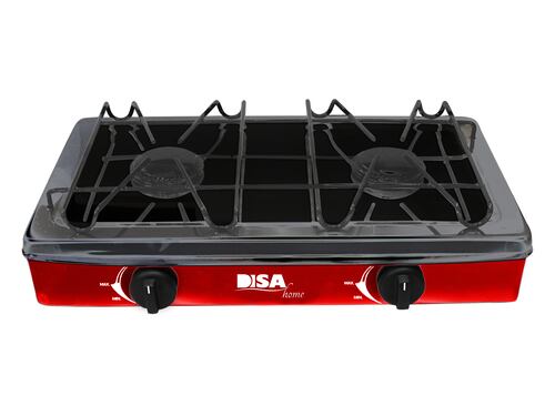 Parrilla de Mesa a Gas DISA Home 2 Quemadores PARR-GAS-02
