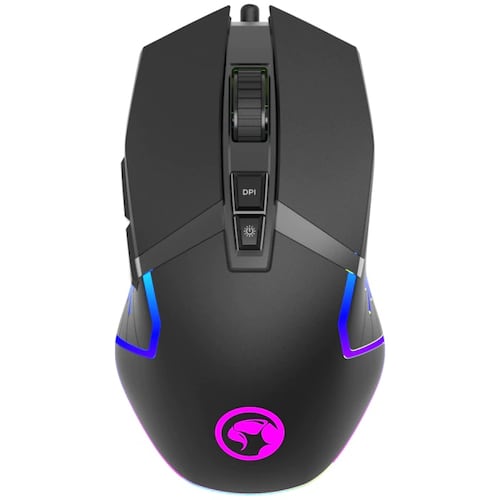 Mouse Gamer Juego Optico 12000 DPI 8 Botones Luz MARVO G941