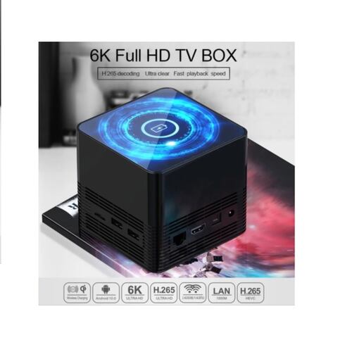 Omikai K1 Android 10.0 Smart Tv Box 6k + Control De Voz 