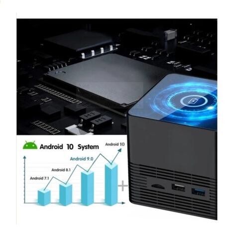 Omikai K1 Android 10.0 Smart Tv Box 6k + Control De Voz 