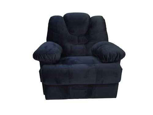 RECLINABLE TOLEDANO DE BOTON NEGRO ESPACIO MUEBLES( ENTREGA UNICAMENTE EN CDMX Y AREA METROPOLITANA)