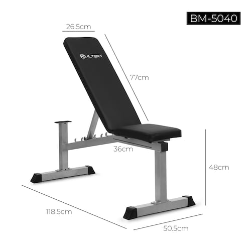 Banco para Ejercicio 5 Posiciones inclinacion Fitness