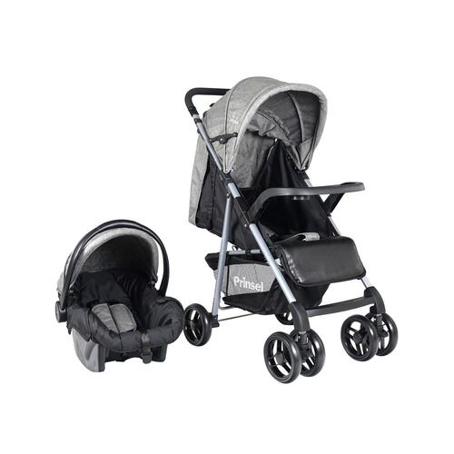 Carriola Prinsel Portofino LX Gris Negro.