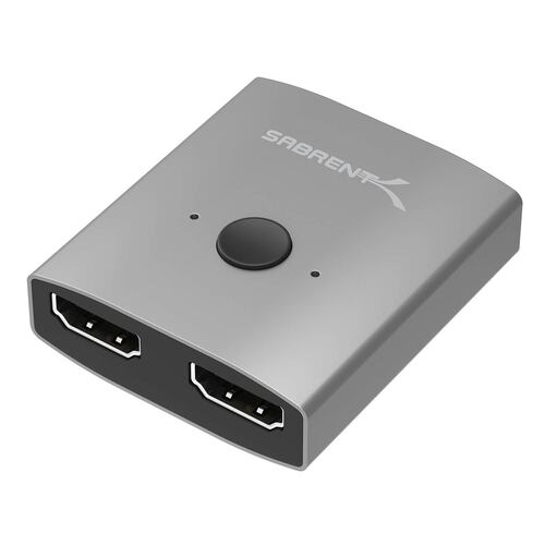 Switch HDMI 2 a 1 Sabrent 4K duplicador splitter selector DA-HSW2