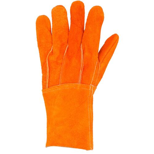 Guantes Carnaza Largos Puño 12.5cm Expulsión Rápida Surtek