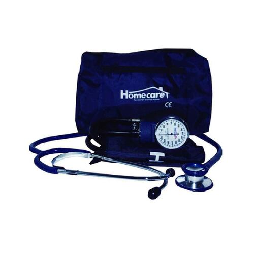 Kit Baumanómetro Aneroide Estetoscopio Duplex 2600 Homecare