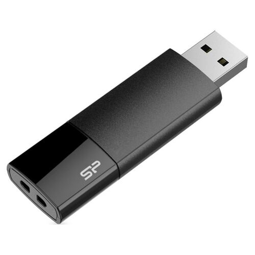 Memoria USB 64 GB Silicon Power U05 Retráctil Almacenamiento